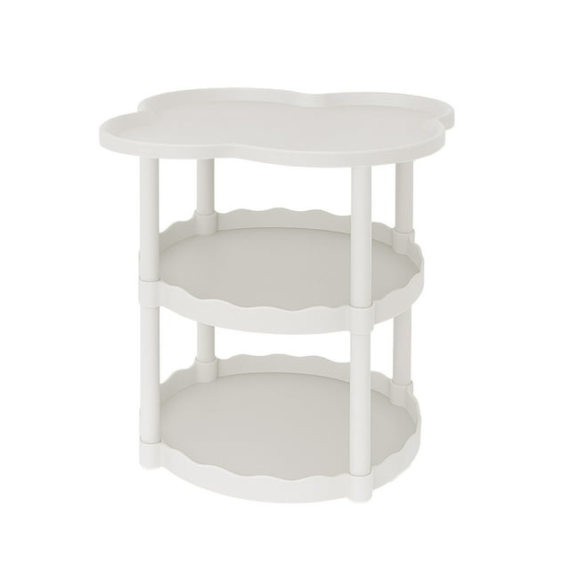 Coffee Tables for Living Room Cream Style Sofa Side Table Living Room Small Coffee Table Floor Removable Storage Table Four Leaf Cloud Racksofas for Living Room