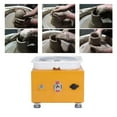 thumbnail image 4 of Pottery Wheel Stable Speed Ceic Wheel Pottery Machine Miniature Kids Mini Pottery Wheel for Home, 4 of 7