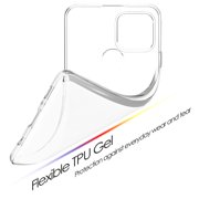 Case for Google Pixel 5, Clear Transparent See-Thru Flex Gel TPU Skin Slim Phone Cover for Google Pixel 5