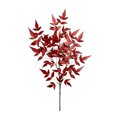thumbnail image 1 of Plegado y enviado desde el almacén Abanico de bambú Nandina de 16 cabezales simulado Bambú Nandina Rojo A06125 Seda/Alambre ANGGREK  Otros, 1 of 8