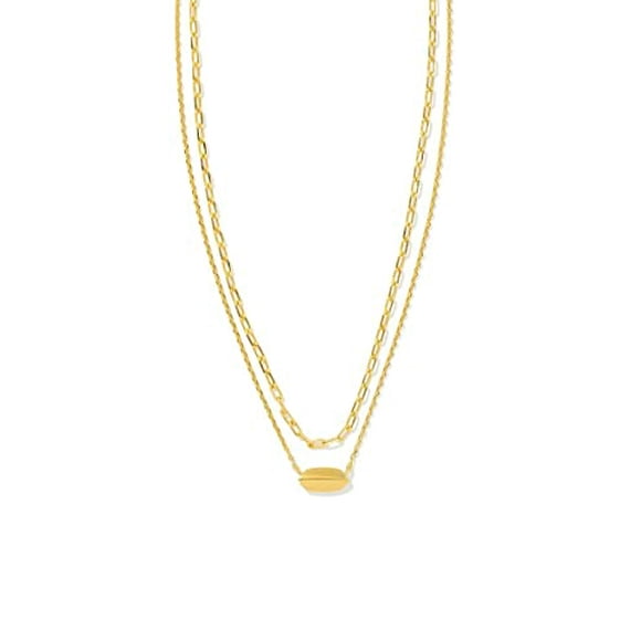 Kendra Scott Brooke Multi-Strand Necklace for Women, Fashion Jewelry, 14k Gold-Plated