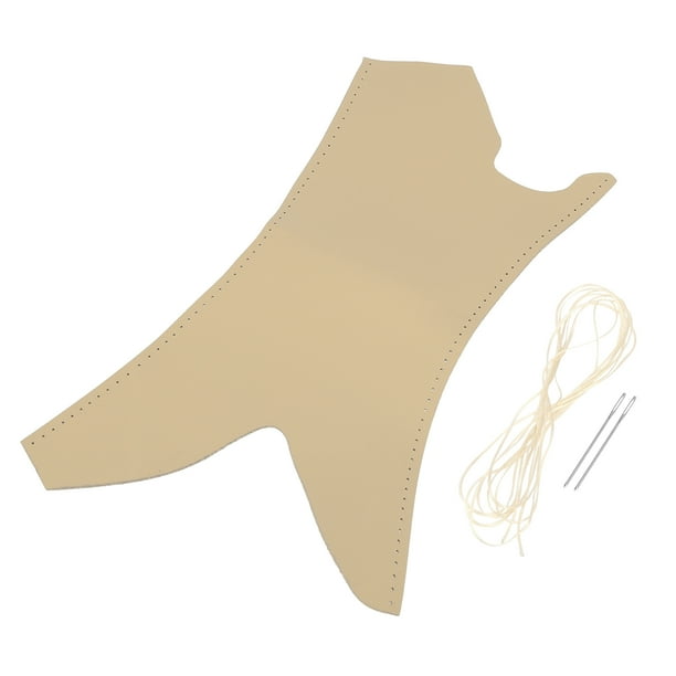 Interior Puerta Manijas Correa Funda para Automóvil Mano Cosido Beige