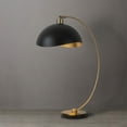 thumbnail image 4 of NOVA of California Luna Bella Table Lamp - 27", Weathered Brass & Matte Black, 4 of 9