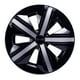 thumbnail image 1 of 4 Tapones Polveras Llanta Extensión OWC Negro CON Gris Rin 14, 1 of 5