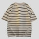 thumbnail image 1 of Blusas y camisas de manga corta y cuello redondo para hombre, blusa informal de verano de manga corta con cuello redondo y corbata, blusa de poliéster para hombre., 1 of 4