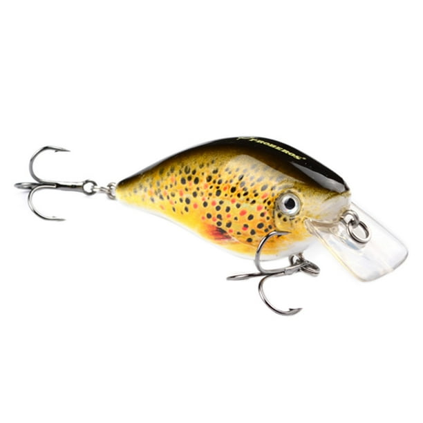 1PC Fishing Lures Plastic Hard Bass Baits Colors Minnow Lures Walmart