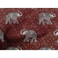 thumbnail image 4 of oneOone Cotton Poplin Fabric Elephant Block Print Fabric By The Yard 42 Inch Wide, 4 of 4
