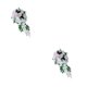 thumbnail image 2 of Bewildely Wedding Hand Bouquet Bridal Holding Artificial  Flowers Type1, 2 of 6