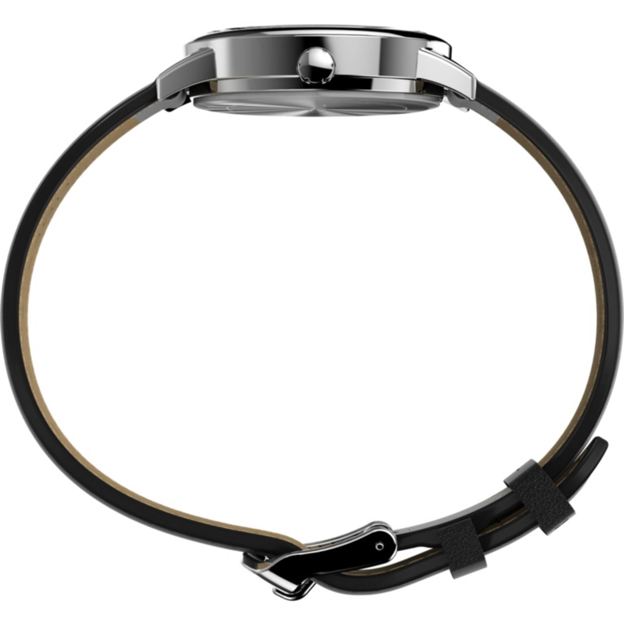 Timex TW2W32500 Women's Easy Reader Eco-Friendly Black Strap Watch
