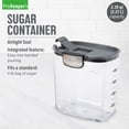 thumbnail image 2 of ProKeeper+ Plastic Airtight Sugar Food Storage Container with Flip-to-Pour Spout, A Practical Choice for Pantry Organization and Food Storage, 2 of 7