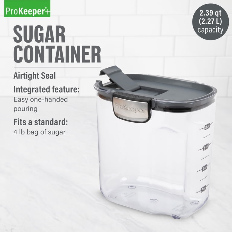 ProKeeper+ Airtight Sugar Storage Container with Pour Spout photo 2