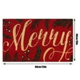thumbnail image 3 of TIELUTT Christmas Doormat Front Door Decoration Christmas Decoration Throw Blanket for Women Light Carpet Merry Home Area Rug All the Feels Blanket Cold Throw Blanket, 3 of 4