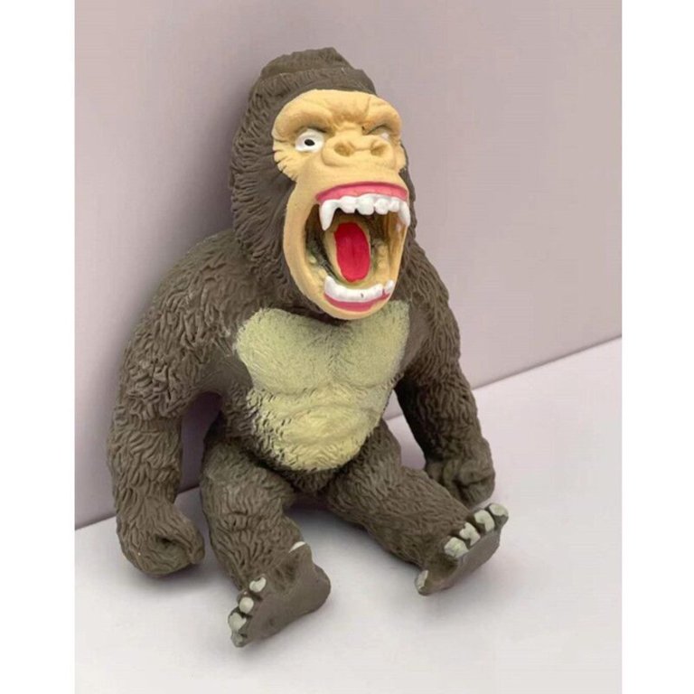 Gorilla Stress Toy, Squishy Monkey Toy, Gorilla Toy pour soulager l