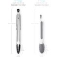 thumbnail image 2 of Durable 2-Piece Kitchen Tongs Heavy Duty Non-Stick Clamp Clip, 2 of 3