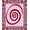 Pink, Pattern 3, variant on ODIKA 4x6 Machine Washable Non-Slip Area Rug, Intricate Design Featuring Ornate Floral and Curvilinear Motifs High Traffic Rug, Red, 709612