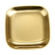 thumbnail image 5 of Plato de acero inoxidable platos de reutilizable plato cuadrado plato para uso comercial para reabastecimiento para el Oro, 5 of 9