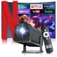 thumbnail image 1 of Salange HY320 Max Proyector de Vídeo Portátil Nativo 1080P 4K Android 11 Wifi6 BT5 Corrección Keystone Automática Tiro Corto con Certificación Netflix, 1 of 7