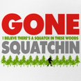 thumbnail image 2 of CafePress - Bigfoot Hiding In Woods Gone Squatchin - Adjustable Unisex Printed Trucker Hat with Mesh Back, 2 of 10