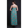 thumbnail image 3 of Bimba Floral Ladies Long Summer Sleeveless Tye Dye Print Casual Maxi Beach Dress-X-Large, 3 of 6