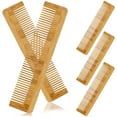 thumbnail image 2 of Wooden comb 5Pcs Wooden Combs Bamboo Anti-Static Wood Hair Comb for Women Men Thick Wavy or Straight Hair, 2 of 5