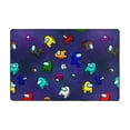 thumbnail image 4 of XMXY Funny Astronaut Area Rugs Doormat Outdoor Entrance , Facecloth Non-slip Floor Mat Rug for Living Room Kitchen Sink Area Indoor 36"x24", 4 of 9