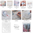 thumbnail image 3 of Paint by Numbers Kit for Adults, White Tiger Mountain Blossoms Paint by Numbers, Easy Paint by Numbers Kit for Adults Beginner, DIY Adult Paint by Number Kits on Canvas, Home Decor, 3 of 7