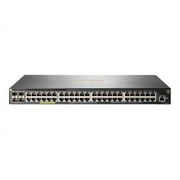 HPE Aruba 2930F 48G PoE+ 4SFP+ - Switch - L3 - managed - 48 x 10/100/1000 (PoE+) + 4 x 1 Gigabit / 10 Gigabit SFP+ (uplink) - rack-mountable - PoE+ (370 W)