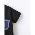 thumbnail image 4 of [Cartoon | Comfortable] Soft Premium Cartoon Graphic Print Tee Tops | Boys Round Neck Casual Short Sleeve Comfortable T-shirt, 4 of 6