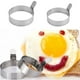 thumbnail image 3 of Molde para freidora de huevos redonda antiadherente, herramienta de cocina redonda, molde para desayuno. pequeña, 3 of 9