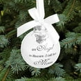thumbnail image 2 of Christmas Memorial Feather Ball Angel Ornament, I Have an Angel in Heaven, Family Memorial Loss of Loved One Hanging Pendant Xmas Tree Decor, 2 of 7