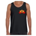 thumbnail image 1 of Awkward Styles Thanksgiving T-Shirt Turkey Tank Tops for Men Pocket Print, 1 of 4