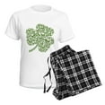 thumbnail image 4 of CafePress - Skulls Shamrock Women's Light Pajamas - Women's Short Sleeve Print T-Shirt and Pants Light Cotton Pajama Set, 4 of 7
