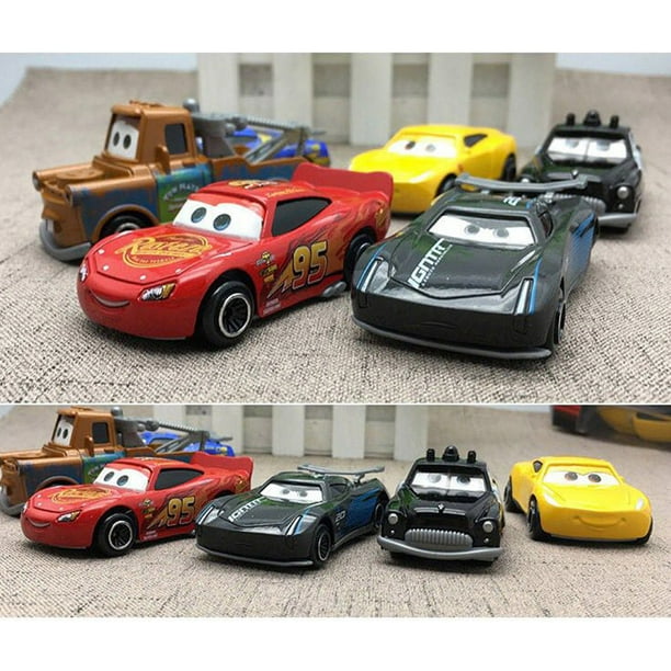 Pixar Cars 2 McQueen Métal Jouets Modèle de Voiture Cadeau d'anniversaire  pour Enfants Garçon 