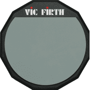 Vic Firth Single Sided Drum Practice Pad, 12 Inches