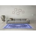 thumbnail image 3 of Ahgly Company Indoor Rectangle Persian Blue Traditional Area Rugs, 3' x 5', 3 of 4