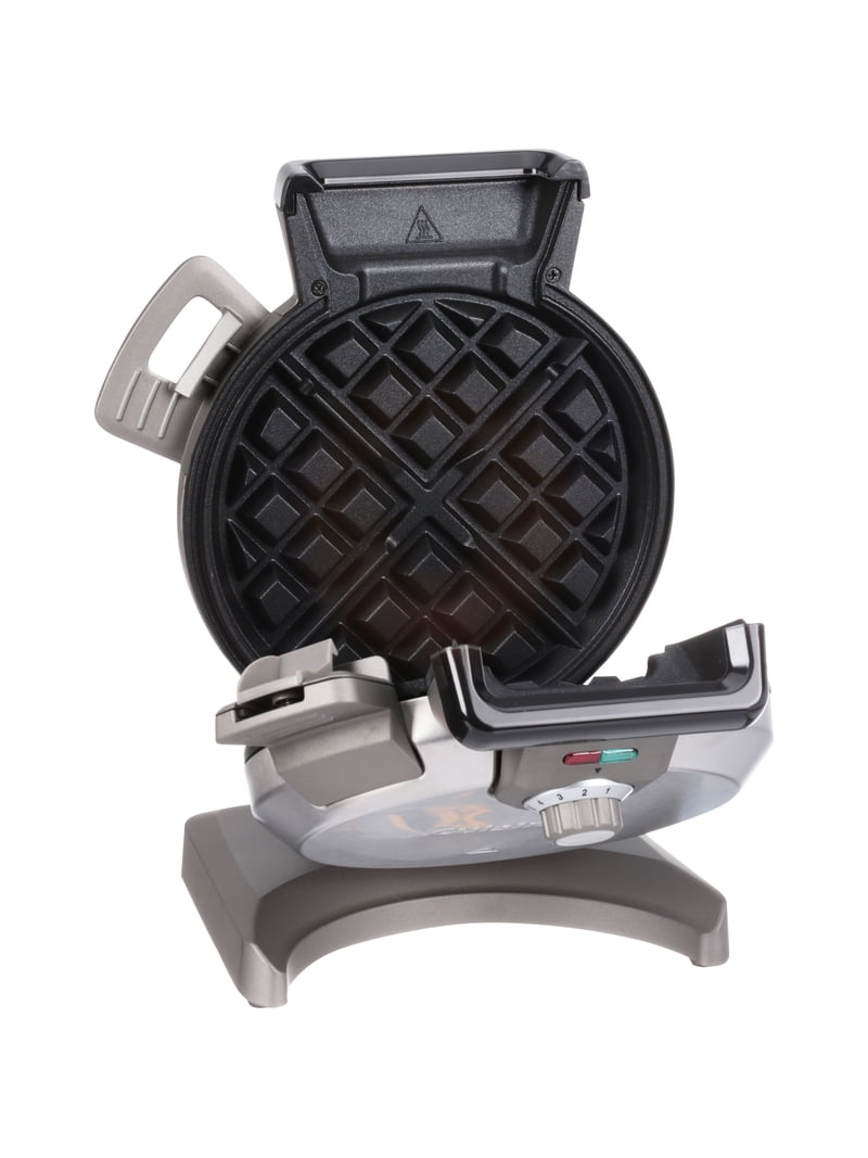 Cuisinart WAF-V100 Vertical Belgian Waffle Maker, Round, Electric