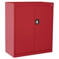 thumbnail image 2 of Sandusky Heavy-Duty All Welded Steel Garage Storage Cabinet, Red, 2 of 6