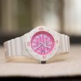 thumbnail image 4 of Reloj para mujer, marca de lujo, resistente al agua hasta 100 m, reloj deportivo sencillo con manecillas coloridas, reloj para mujer, 4 of 5