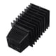 thumbnail image 4 of 10 cestas de cultivo verdes cuadradas para raíces, ideales para riego de plantas en invernaderos sin tierra. Macetas negras., 4 of 8