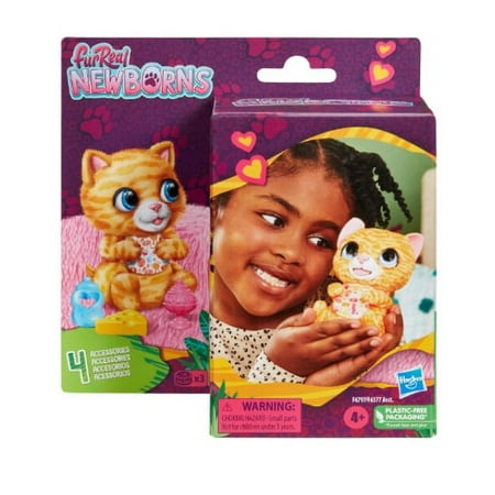 Hasbro FurReal NewBorns Gato C 4 Accesorios FurReal Newborns