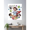 thumbnail image 2 of Pediatric Nurse Protector – Superhero Of Little Patients Poster Wall Art, Modern Wall Decor, 16x24 UNFRAMED, 2 of 3