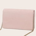 thumbnail image 3 of Bolso de embrague Bolso de hombro Mujer Chic PU Cuero Formal Elegante Monedero Rosa, 3 of 5