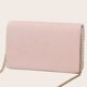 thumbnail image 3 of Bolso de embrague Bolso de hombro Mujer Chic PU Cuero Formal Elegante Monedero Rosa, 3 of 5