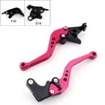 thumbnail image 1 of Short Brake Clutch Levers For Suzuki GSXR1000 GSXR 1000 2007-2008 Silver, 1 of 1