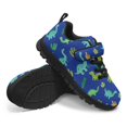 thumbnail image 6 of Pointodoor Rainbow Web Shoes for Kids Boys Size 11.5 Causal Single Buckle Sneakers Anti Slip Rubber Sole Running Tennis Lightweight Knitted Mesh Athletic Shoes, 6 of 7