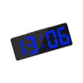 thumbnail image 1 of serony Numérique Électronique Réveil Snooze USB Grand Écran Gradateur Calendrier Bleu, 1 of 9