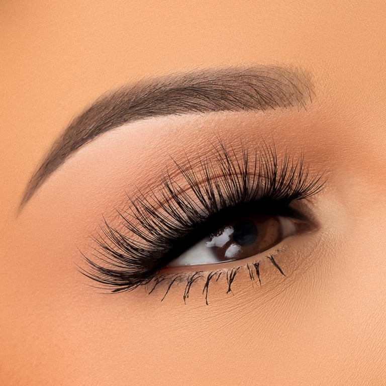 Baddie B Synthetic Eyelashes, False Eyelashes, PLASTIC, 1 Full Set