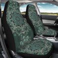 thumbnail image 4 of POLERO Vintage Mandala Pattern Front Seat Cover for SUV, 2 Pack Washable Vehicle Seat Covers Breathable High Back Car Front Seat Covers, 4 of 13