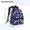 thumbnail image 2 of Fotbe Cute Shark Mochila Ligera Casual para Laptop para Hombres y Mujeres, Mochila Impermeable de Uso Diario, Mochila para Universidad, 2 of 6