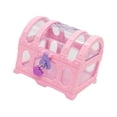 thumbnail image 1 of Caja de joyería Yuyangstore para niñas almacenamiento artesanal DIY contenedor pendientes baratija rosa, 1 of 8
